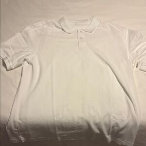 Amazon essential XLClassic White Polo Shirt